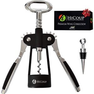Bottle opener & cork screw set